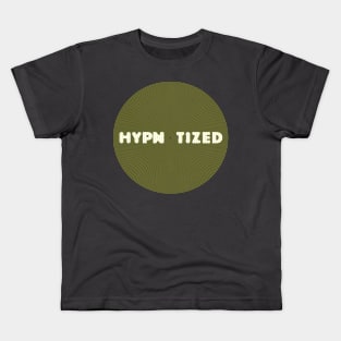 Hypnotized neon yellow Kids T-Shirt